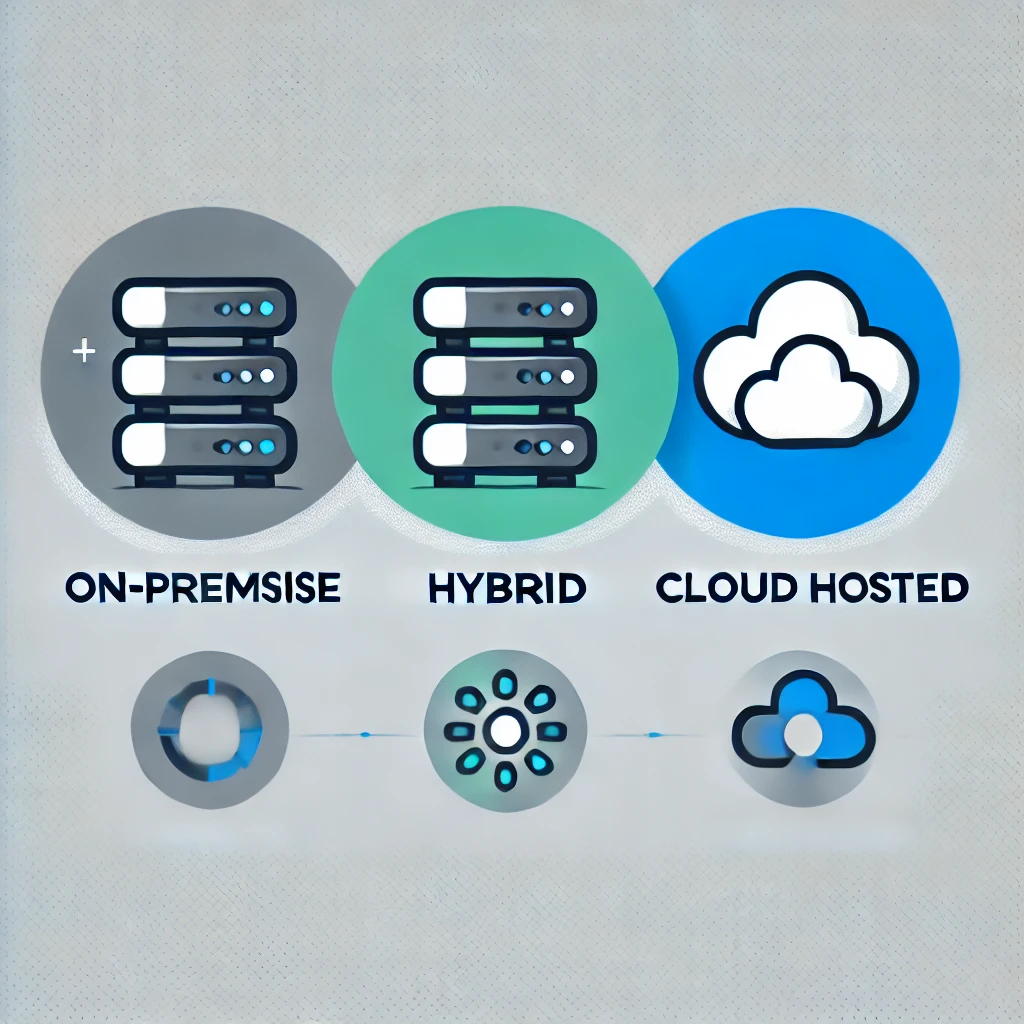 on-premise-vs-hybrid-vs-cloud-hosted